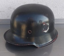 Elmetto guscio tedesco M34 vernice e decal originale nome del soldato