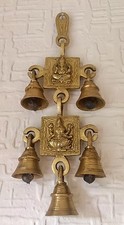 Brass Ganesh Laxmi Wall Bells