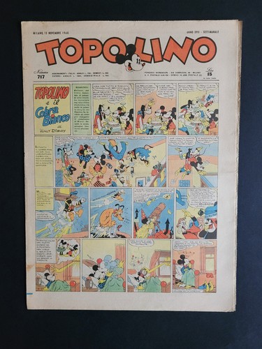 Topolino giornale 717 anno - giornale,
