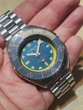 Orologio Ushuaia Beuchat 1000m professionale anni 80 per subacquei militari marina francese