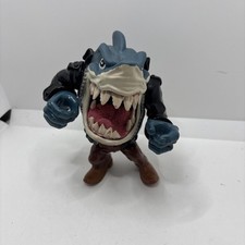 Vintage Street Sharks Ripster Shark Action Figure 1995 Wise Designs squalo giacc