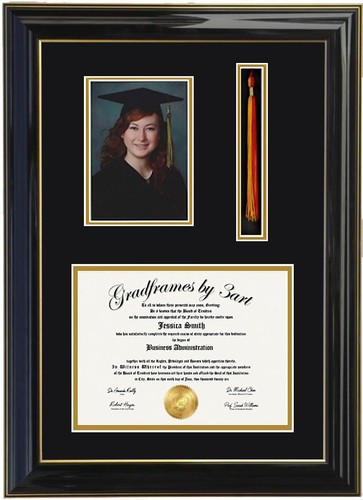 Cornice per diploma con - , porta