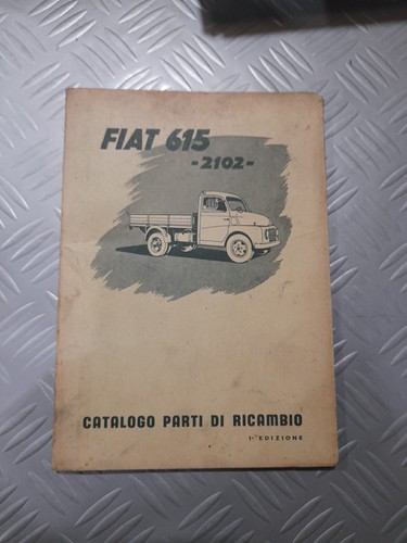 Fiat 615 2101 catalogo parti - fiat,