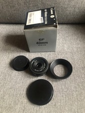 obiettivo Canon EF 40mm STM