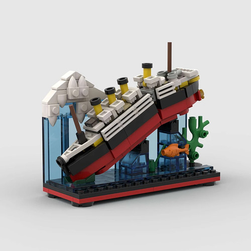 Nuovo titanic che affonda - titanic, nave