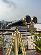 Telescopio binocolo vintage in