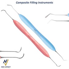 Strumenti di riempimento compositi dentali Eccssso & Modella LM-ARTE manico silicone
