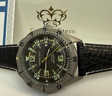 Orologio da Pilota Uomo Automatico Russo Calibro Acciaio Inox Nero GS-990 Arabi