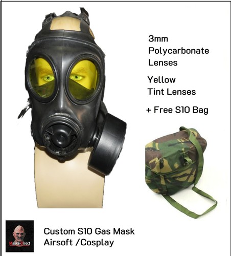 S10 gas mask - s10, single