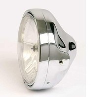 FARO FANALE MOTO ACCIAIO LTD