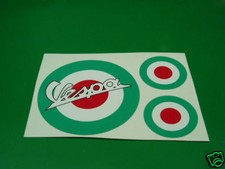VESPA MOD TARGET ADESIVI