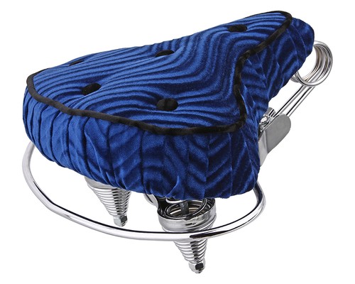 Sella cruiser velluto blu - sella,