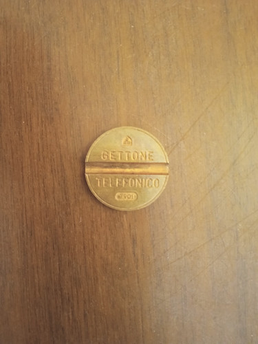 Gettone telefonico anni 70 - telefonico,