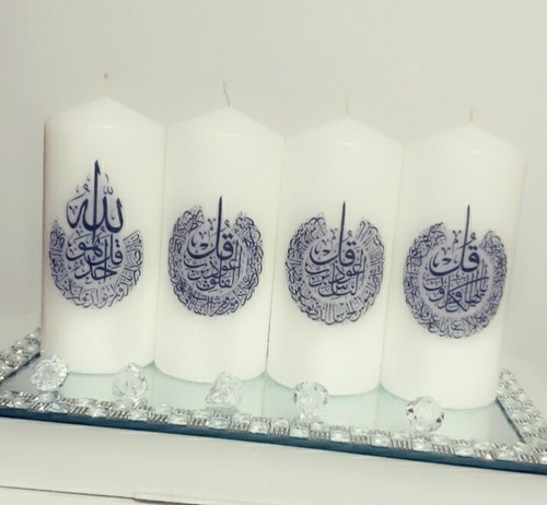Candela islamica set - candela, regalo,