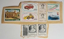 9 FRANCOBOLLI ITALIA MISTI