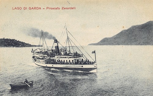 A3142 lago garda piroscafo - a3142),