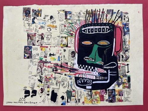 Jean michel basquiat disegno - jean-michel,