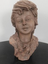 Bella scultura in creta firmata Paoletti