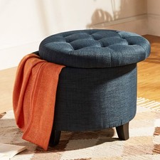 Pouf Contenitore Poggiapiedi