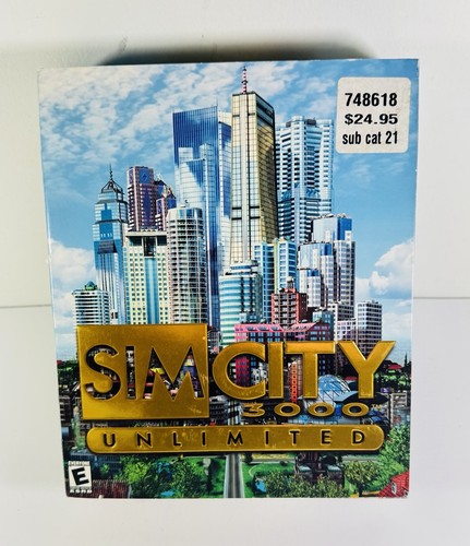 Sim city 3000 unlimited - city, big
