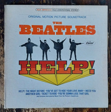 LP - THE BEATLE HELP - CAPITOL
