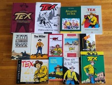 TEX WILLER 12 libri + diario COME NUOVI fiumi china fieramente atlante romanzo