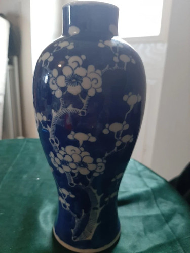 Vaso cinese fiori - 9,5", di
