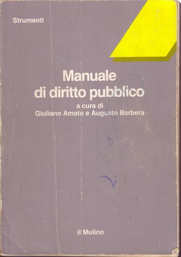 Manuale diritto pubblico - manuale,