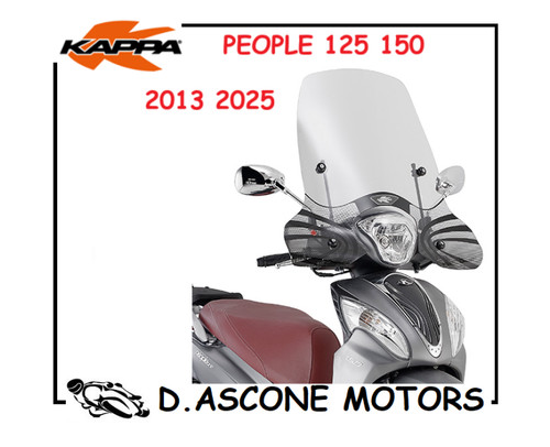Parabrezza trasparente kymco - trasparente,