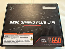 MSI B650 GAMING PLUS WIFI SOCKET AMD AM5 DDR5 PER CPU 7/8/9XXX