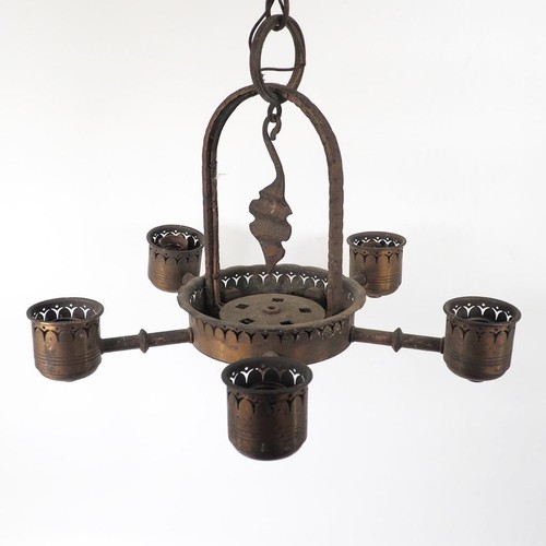 Lampadario antico candele - lampadario, 5