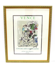 Marc Chagall Hand Signed 1967