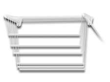 Stendibiancheria Saliscendi A Muro O Soffitto Salvaspazio Cm 160 Stendino Resina