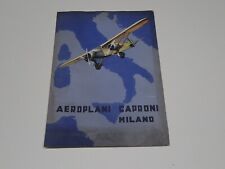 CAPRONI AEREO AEROPLANO 133 BOMBARDIERE BROCHURE DEPLIANT PROSPEKT (G18bis)