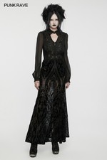 Gonna lunga maxi slim Punk