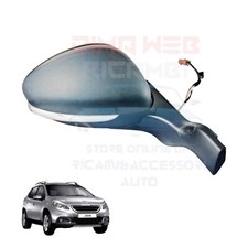 SPECCHIO RETROVISORE LATERALE RIBALTABILE DX ELETTRICO PEUGEOT 2008 11 PIN SONDA