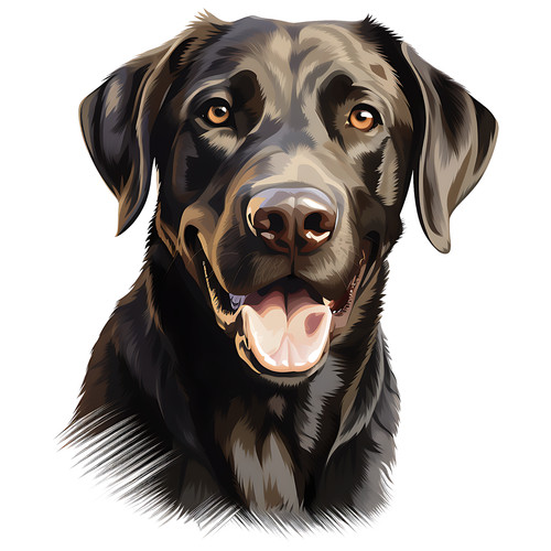 Adesivo auto xxl labrador - adesivo,