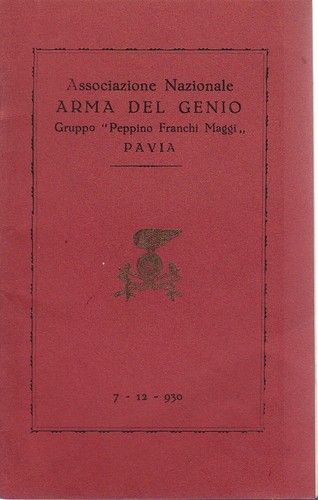 Pavia 1930 arma - pavia, del