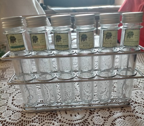 Set sei provette porta spezie - set,