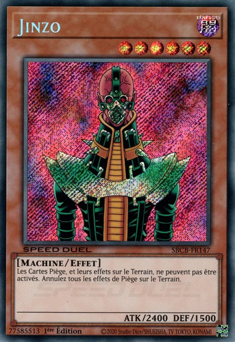 Jinzo serviteur - yu-gi-oh!,