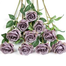 DuHouse 10 rose finte fiori di