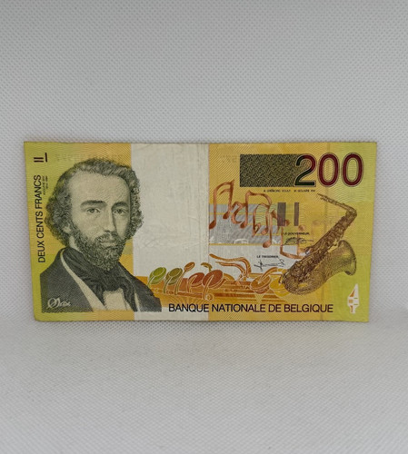Banconota belgio 200 - banconota, /