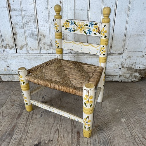 Sedia bambino vintage - bambino,
