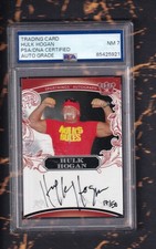 2024 Sportking Vol. 5 HULK HOGAN #A131 AUTO 17/50 WWF PSA Auto Grade NM 7