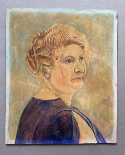 Ritratto donna dipinto - di, donna,