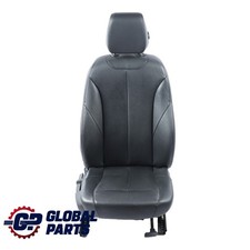 Sedile Anteriore BMW F30 F31 Destro Riscaldato Pelle Dakota Nero Interno Lombare