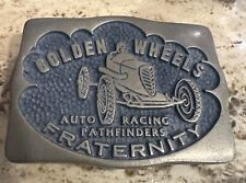 Fibbia cintura ottone vintage