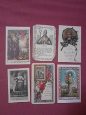 HACHETTE SANTINI DA COLLEZIONE FASCICOLO 70 CON SEI SANTINI RIPRODUZIONE D'EPOCA