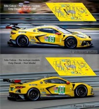 Decals Corvette C8R Le Mans