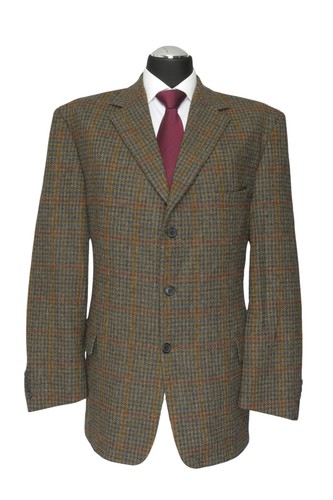Harris tweed giacca uomo 28 - tweed,